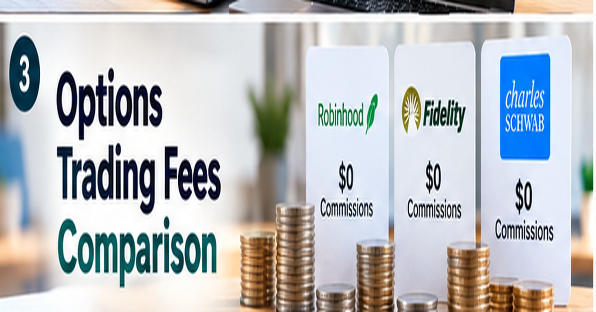 Options trading fees comparison between brokers